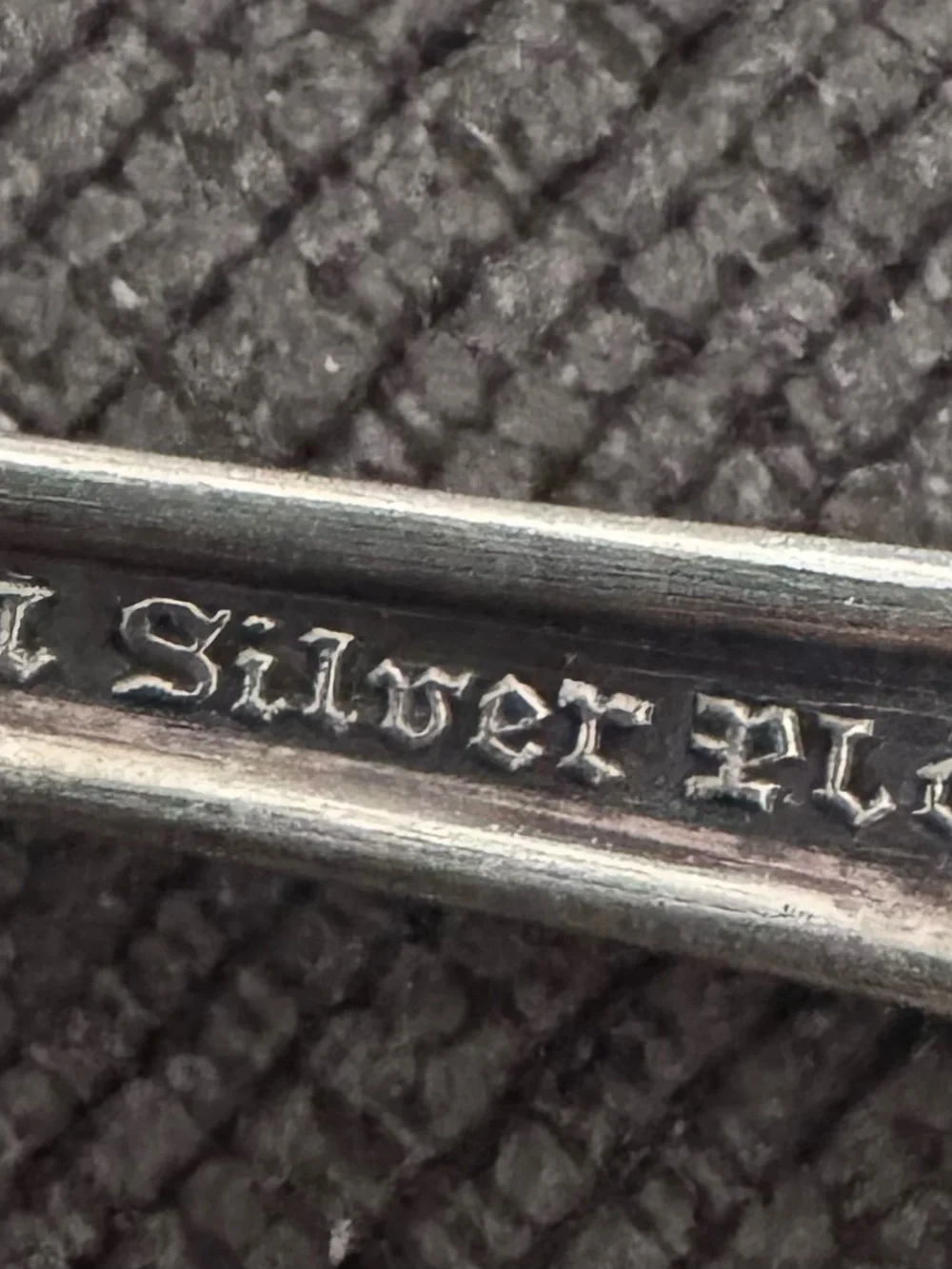 Vintage Silverplate EPNS 7 Spoon Lot 1847 Rogers Bros Sheffield Souvenir Soup
